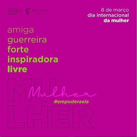 Empoderaela Boulevard Shopping Bras Lia Lan A Campanha Do Dia Da