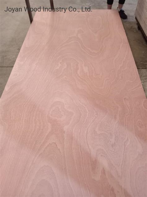 Veneer Faced Commercial Plywood For Decorate China 2mm Commercial