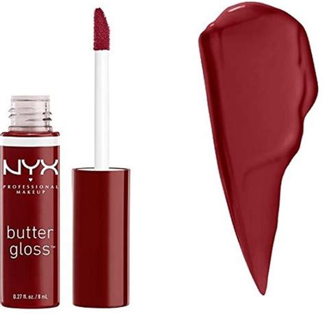 Nyx Butter Gloss Lipgloss Blg Red Wine Truffle