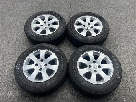 Original Peugeot Kompletträder Sommer Kumho 195/65R15 | Kaufen auf Ricardo
