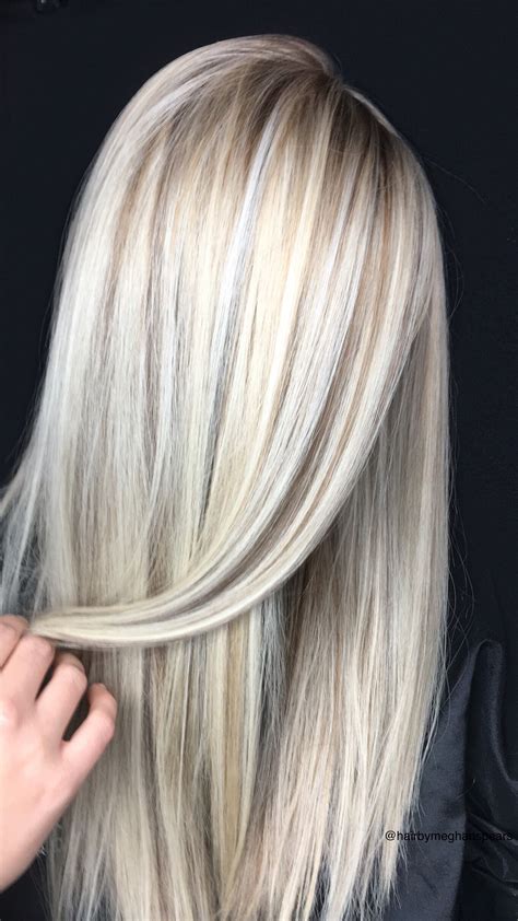 Platinum Blonde Highlights With Lowlights Platinum Blonde Highlights