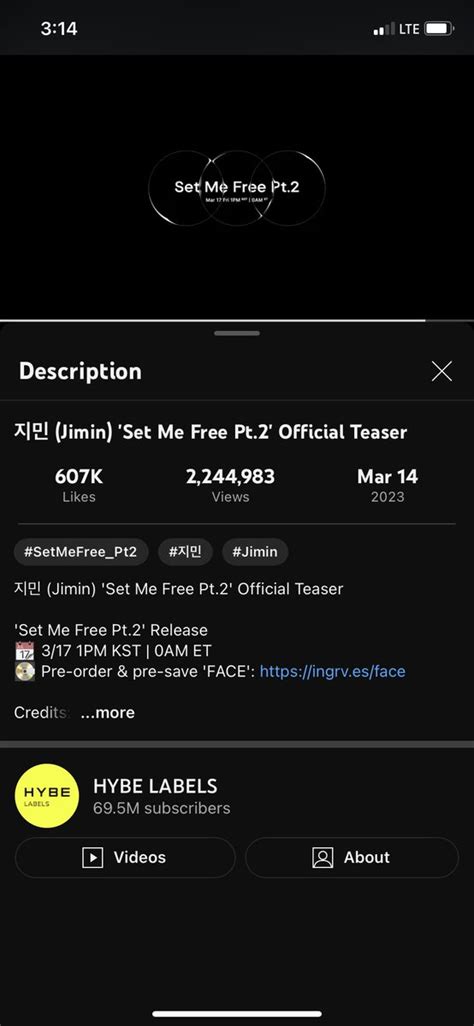 Zee On Twitter Rt Westreambts Jimin Set Me Free Pt