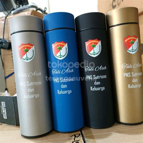 Jual Botol Minum Tumbler Sakura Led Suhu Termos Life Suhu Tumblr Led