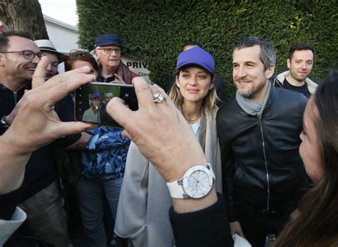 Photo Exclusif Guillaume Canet Et Marion Cotillard Lors De L Avant