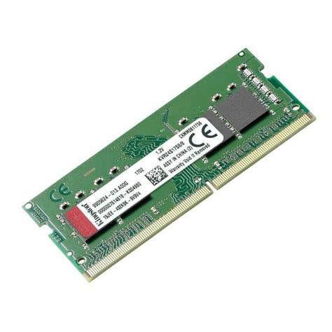 Buy Kingston ValueRAM KVR24S17S8/8 8GB (1x8GB) 2400MHz DDR4 SODIMM ...