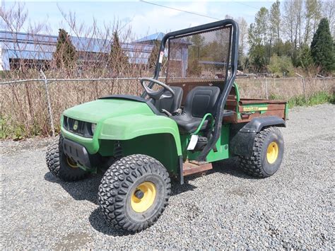 John Deere 4x2 Gator Wmanual Dump Box Kenmore Heavy Equipment Contractors Equipment