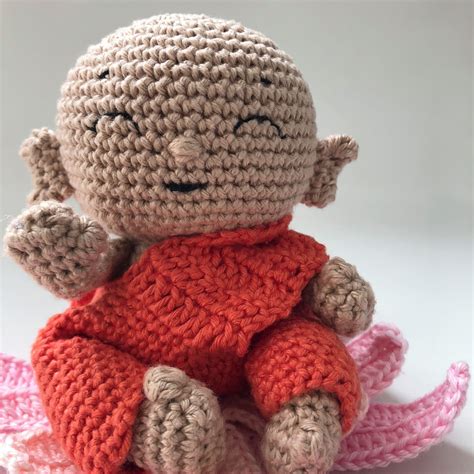 Receita Baby Buddha Amigurumi Buda Croch Elo