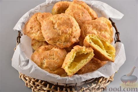 Рецепт: Сырные профитроли на RussianFood.com