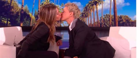 Jennifer Aniston And Ellen DeGeneres Share A Kiss, Says ‘Friends’ Cast ...