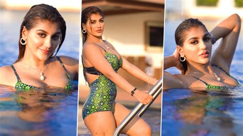 Yashika Aanand Sexy Video Yashika Anand Sets Fire In Swimming Pool