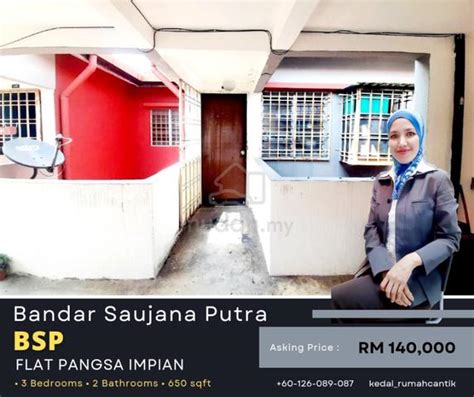 Flat For Sale Bedroom Sq Ft Rumah Pangsa Impian Bandar