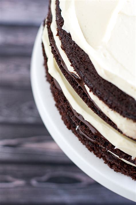 Guinness Layer Cake With Whiskey Ganache And Baileys Icing Love Swah
