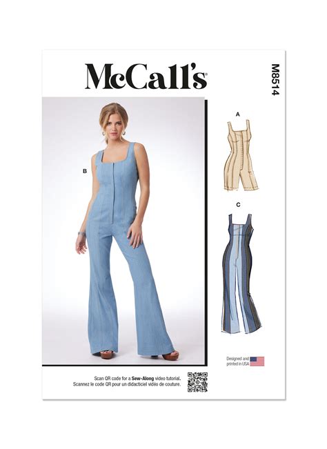 McCall S 8514 Misses And Women S Romper And Jumpsuits