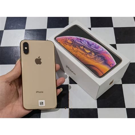 Jual Iphone Xs Gb Lengkap Garansi Inter All Operator Shopee Indonesia