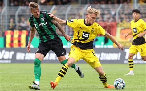 Preußen Münster verliert Testspiel gegen den BVB mit 0 2 liga3 online de