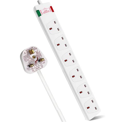 Gang Unswitched Surge Protected Extension Lead M Kf Esbd A M