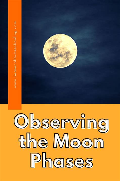 Observing The Moon Phases