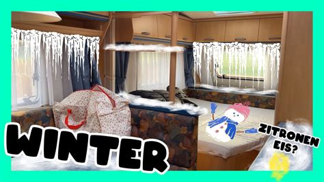 Wohnwagen Einwintern Was Ist Wichtig Beim Winterfest Machen YouTube