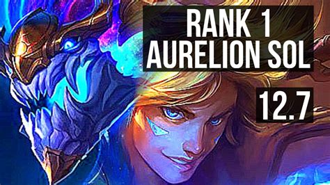 AURELION SOL Pyke Vs EZ Renata Glasc ADC Rank 1 Aurelion Sol