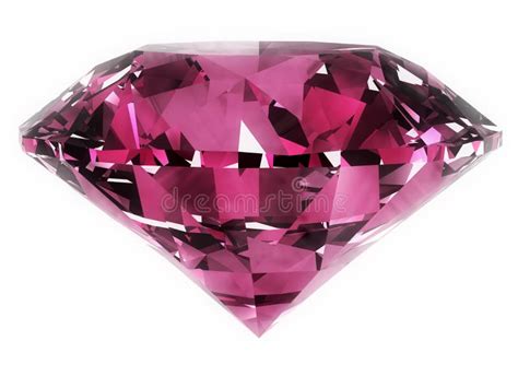 Pink Diamond stock illustration. Illustration of pink - 10740589