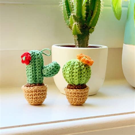 Free Cactus Crochet Pattern By DIY Fluffies Crochet Cactus Free