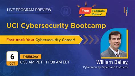 A Live Preview Of The Uci Cybersecurity Bootcamp Simplilearn