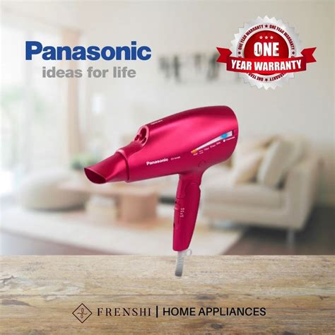 Panasonic W Nanoe And Double Mineral Ions Hair Dryer Eh Na Rp