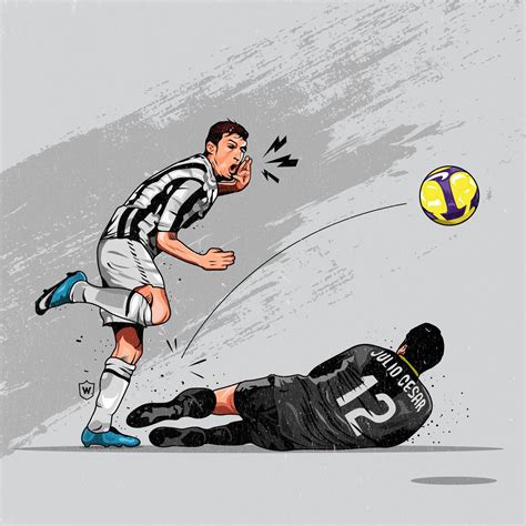 Desenho De Um Jogador De Futebol