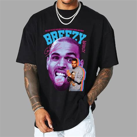 Chris Brown Breezy T Shirt Hip Hop Pop Urban Birthday T Ideas Tee Sold By Ishaq Mohammed