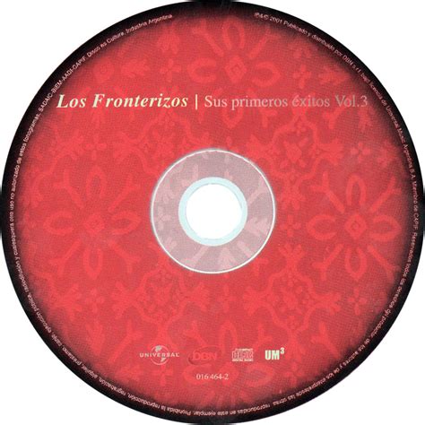 Car Tula Cd De Los Fronterizos Sus Primeros Exitos Volumen 3 Portada