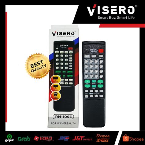 Jual Remot Remote Multi TV LCD LED Visero RM 109E Shopee