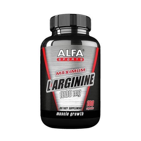 L Arginine Mg X C Psulas Alfa Sports Farmadon La Farmacia