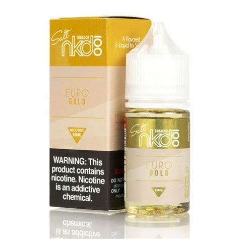 LÍQUIDO SALT NICOTINA EURO GOLD NKD 100 Best Vape Brasil