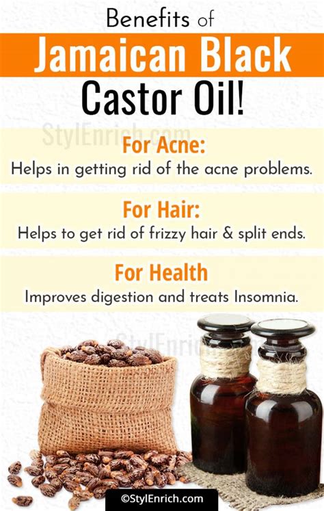 Jamaican Black Castor Oil Benefits Improve Your Health Hair And Skin