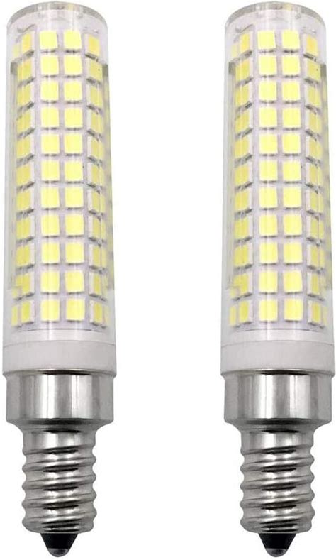 Lxcom Lighting 15w E12 Led Corn Bulb Dimmable 2 Pack 2835 Smd 136 Leds Candelabra Lamp 120 Watt