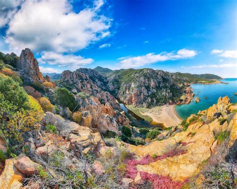 Premium Photo Breathtaking View Of Li Cossi Beach On Costa Paradiso