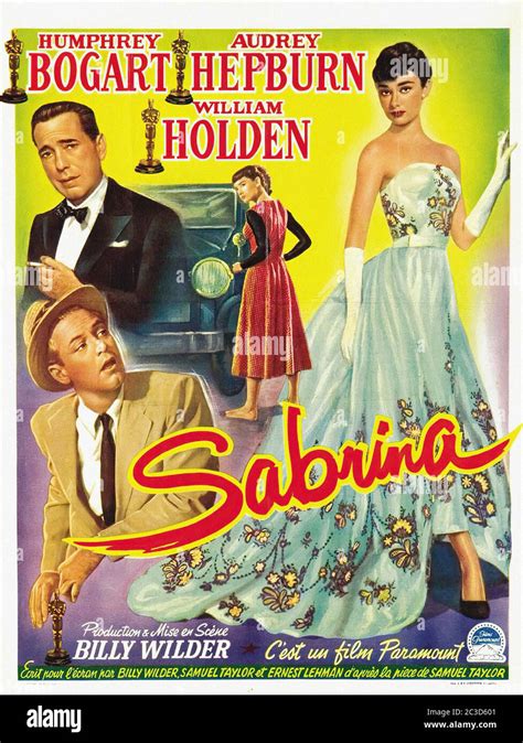 Sabrina - Vintage Movie Poster Stock Photo - Alamy