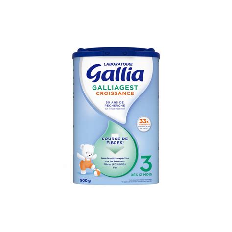 Galliagest Lait Croissance De An Ans G Gallia