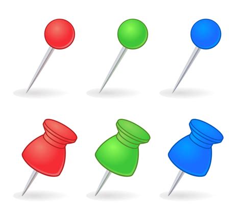 Push Pin Clip Art