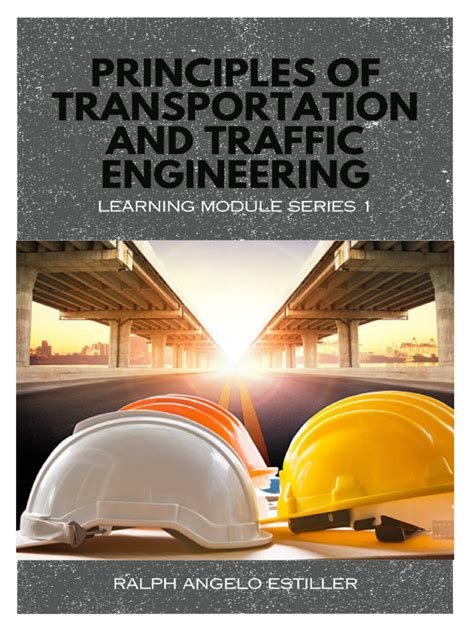 Principles of Transportation and Traffic Engineering Module | PDF ...