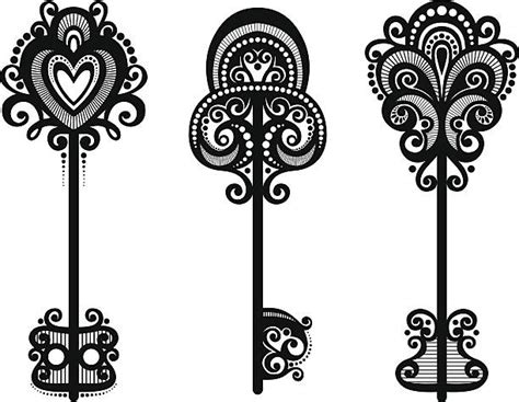 Skeleton Keyhole Backgrounds Illustrations Royalty Free Vector