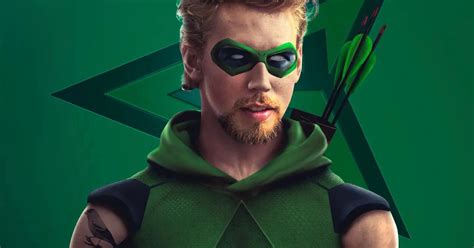 Green Arrow Fan Art Transforms Austin Butler Into The Archer For Black