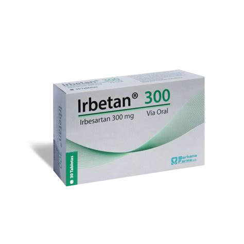 Irbetan 300 Mg Tab X 30 Berkanafarma S A