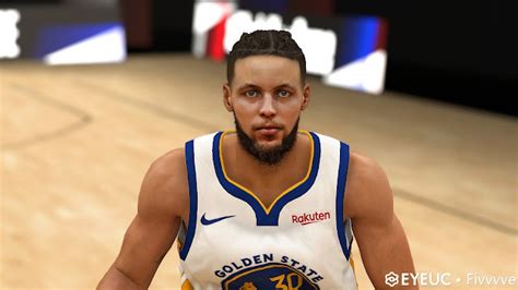 Nba K Stephen Curry Cyberface Shuajota Nba K Mods Rosters