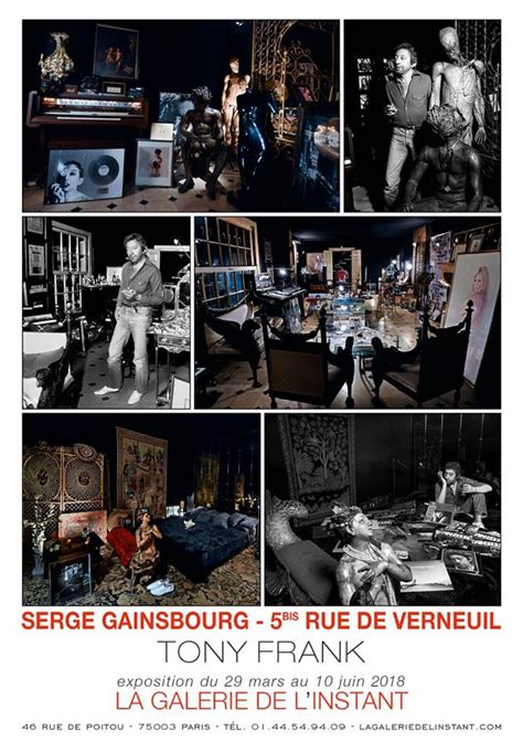 Rockerparis Exposition Serge Gainsbourg Bis Rue De Verneuil Par