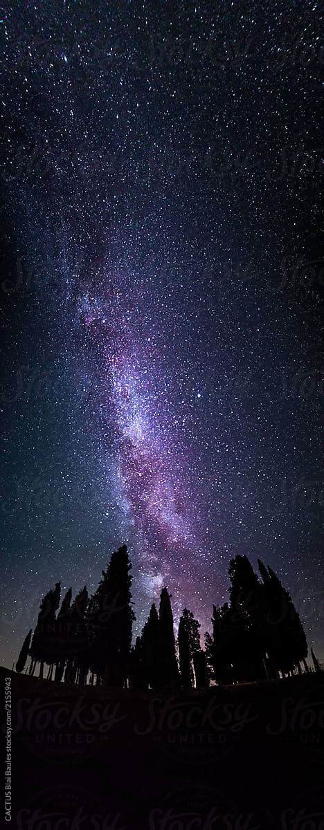 Milky Way In Tuscany Italy By Stocksy Contributor Cactus Creative