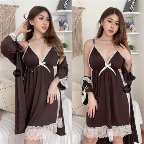 Jual Produk Lingerie Dress Kimono Belt By Bf Label Lingerie