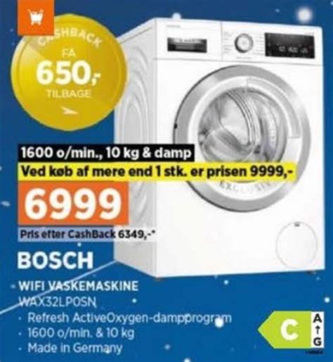 Bosch Vaskemaskine Power December Alle Tilbudsavis