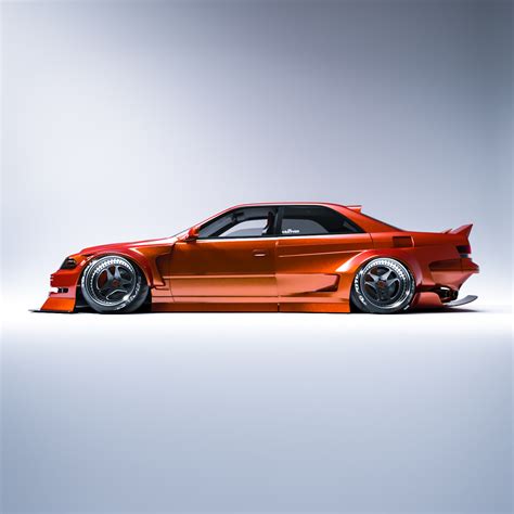 JZX100 Mark II Widebody Design On Behance