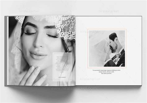 پی اس دی فایل لایه باز Wedding Album Layout Wedding Album Cover